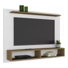 TODODESCUENTO - Mueble Rack De Pared Para Tv 43 Florencia Blanco Td!