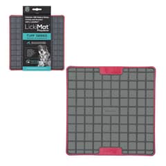 ANSALDO - Lickimat Playdate Duro Rojo Para Perros