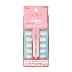 L A COLORS - Set de uñas press on “Oh So Shine” Cloud Nine - LA Girl