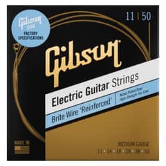 GIBSON - BRITE WIRE MEDIUM  CUERDAS GUITARRA ELECTRICA 011-050