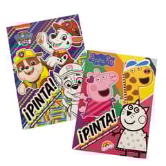 VERTICE - Pack libros Pinta Paw Patrol y Peppa Pig
