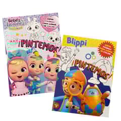 VERTICE - Pack libros Pintemos Bebés llorones y Blippi