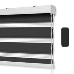 GENERICO - Roller Duo con Cenefa 100 x 200 - Negro
