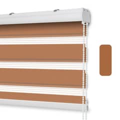 GENERICO - Roller Duo con Cenefa 120 x 200 - Cafe