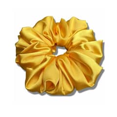 GENERICO - Scrunchie Colet para el cabello XL Amarillo