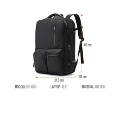 BANGE - Mochila Viajero Impermeable 28L BG-1800