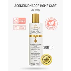 ADHARA PROFESSIONAL - Acondicionador Golden Glow Home Care 300 ml