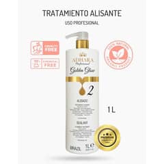 ADHARA PROFESSIONAL - Alisado Golden Glow Profesional 1 Litro
