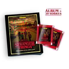PANINI - Pack Álbum + 20 Sobres Stranger Things 2
