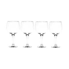 CRISTAR - Set 4 Copas Para Gin Tonic Cocktail Vidrio De 653 Ml Tragos