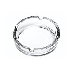 ALLEGRA - Cenicero Circular De Vidrio 11cm Diametro Cigarillo