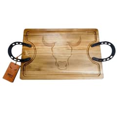 WAYU - Tabla Herradura Limited Medium 45x30cm Carnes Picoteo Color Marrón herradura medium