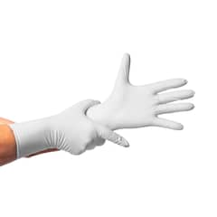 MAXCARE - Guantes Examinación Nitrilo Talla S MEDLINE spolvo