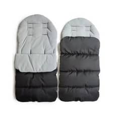 GENERICO - Saco Impermeable Para Coche Forrado polar Universal Negro-Gris