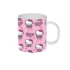 ORCA - Tazón Mug HELLO KITTY MOSAICO VINTAGE ANIME   Natural