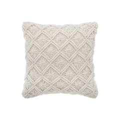 ATMOSPHERA - COJIN ETÉ 40X40 MACRAMÉ