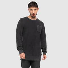 BUBBA - Sweater Cotton Iron Gate Black
