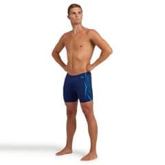 ARENA - Traje baño midjammer Feather Azul
