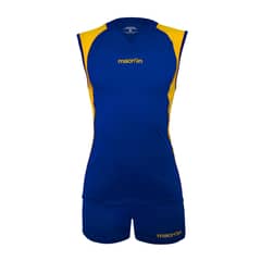 MACRON - Uniforme de Vóleibol Florencia Azulino-Amarillo