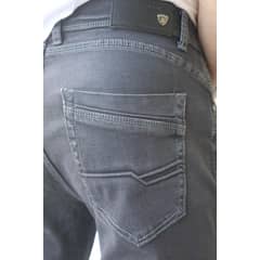 ADONAY - Jeans hombre gris semi pitillo elasticado