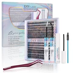 YAYKO - 280 Set De Pestañas Extensiones Reutilizables Postiza