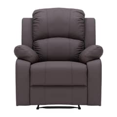 ELEMENT DESIGN - Berger Reclinable con Masajes Y Calefacción Cuero Chocolate