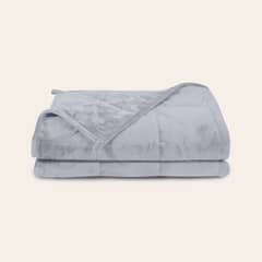 HYPNOS - Frazada Pesada - Minky - Gris - 6 Kg -