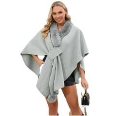TIOZONEY - Chaqueta Efecto Gamuza Mujer