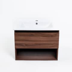 MOBELTEK - Kit Mueble Vanitorio 61cm 1 Cajon Cocoa