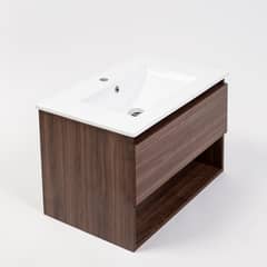 MOBELTEK - Kit Mueble Vanitorio 71cm 1 Cajon Cocoa