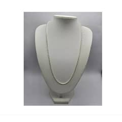GENERICO - Cadena Hombre Turbillon Plata Italiana 925 - 60 Cm