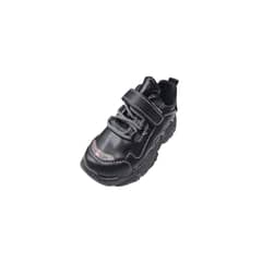 VINNYS OUTLET - Zapatilla Urbana Negro Velcro