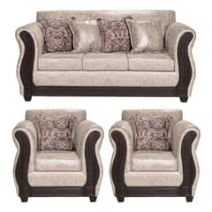 ADONIS LEUDH - Living 3+1+1 Caburgua Envejecido Beige