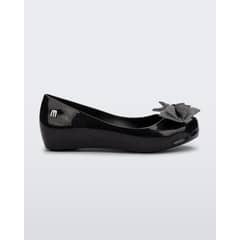 MELISSA - Ballerina Mini Ultragirl Sweet XII Inf Negro Glitter