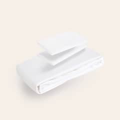 HYPNOS - Funda Plumón - King - 100% Bambú Orgánico - Blanco -