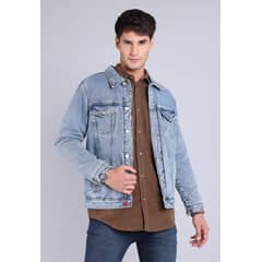 SOVIET - Chaqueta Denim con Sherpa Hombre