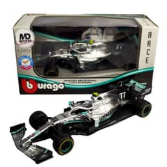 BBURAGO - Auto F1 Mercedes W10 2019 #77 V. Bottas Caja Normal 1:43
