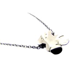 LUXURYJOYAS - Collar Osito Sweet Dolls - Oso Baño Oro 18k