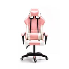 GENERICO - Sillas Gamer Ergonómica Ajustable - Color Rosa.