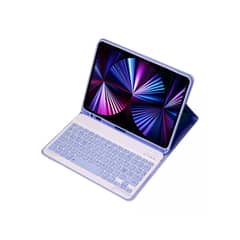 GENERICO - Funda Teclado Para iPad 9va Generación 10.2 Smart + Lapiz