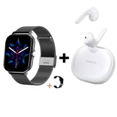 XIAOMI - Audífonos Bluetooth Air 3 SE y Reloj Inteligente Y13 - Negro