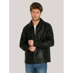 TOMMY HILFIGER - CHAQUETA CLASSICS IMITACIÓN CUERO NEGRO