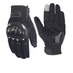 GENERICO - Guantes Para Moto Bicicleta Con Protecciones Pantalla Táctil