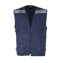GENERICO - CHALECO GEOLOGO DOBLE AZUL TALLA XL