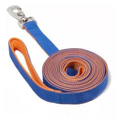 DEFENSOR FOREVER - Correa Plana Larga Perros 4,5metros X 4,0 cm Naranja/azul