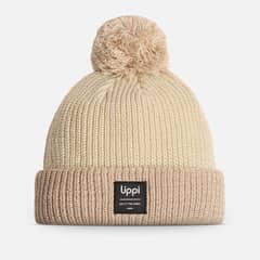 LIPPI - Gorro Unisex Fly Line Pom Blend-Pro Beanie Melange Crema