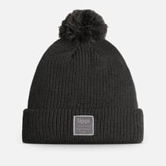 LIPPI - Gorro Unisex Fly Line Pom Blend-Pro Beanie Grafito