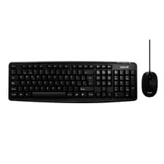 MAXELL - Combo Teclado Multifuncional Y Mouse Óptico WRKBC-10