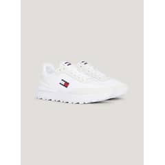 TOMMY HILFIGER - Zapatillas De Running Técnicas Essential Blanco