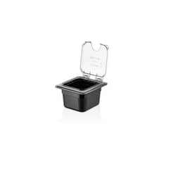 IMAHE - TAPA POLICARBONATO GN 1/6 FLIP LID. CON ORIFICIO